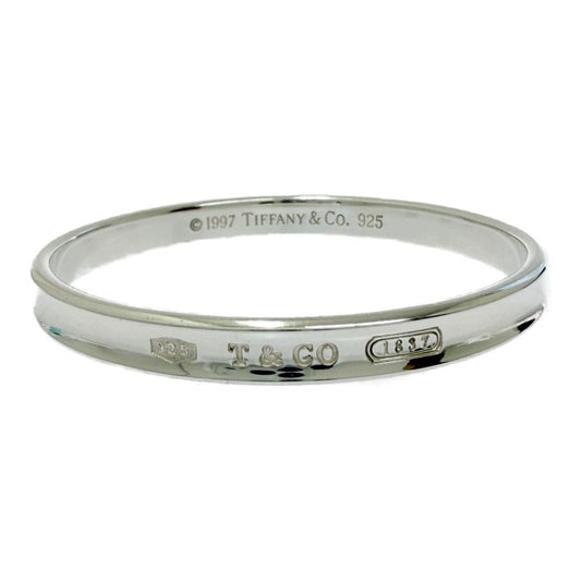 Tiffany & Co Silver Narrow Bangle Bracelet