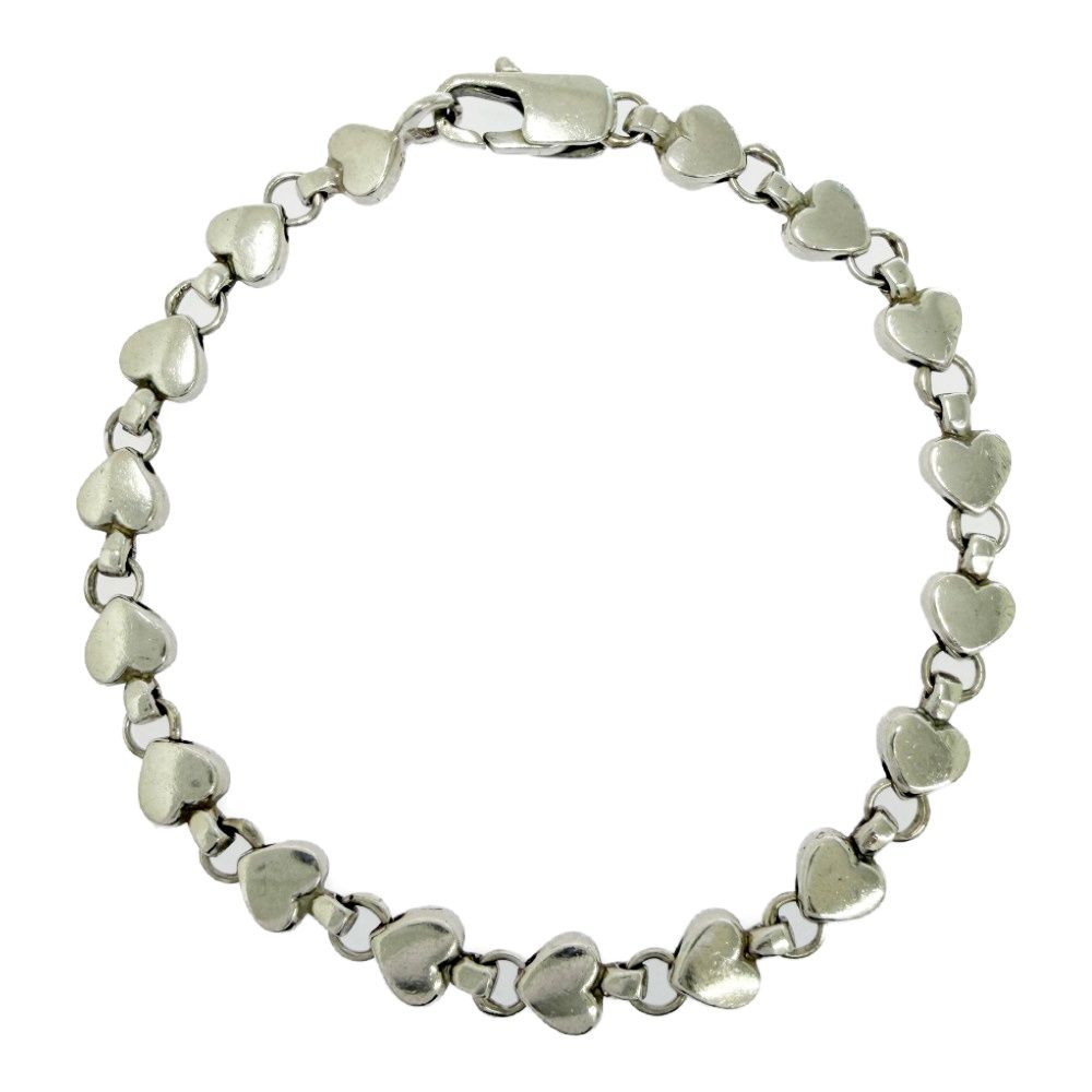 Tiffany & Co Silver Puff Bracelet