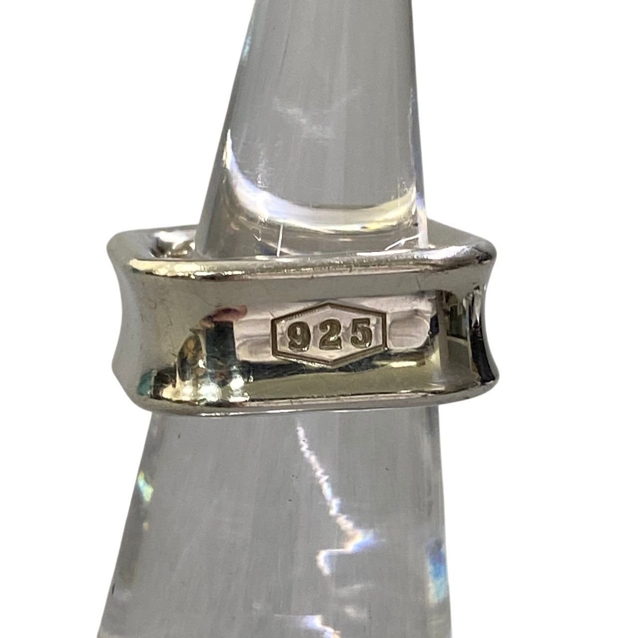 Tiffany & Co Square Ring 925 Sterling Silver — view 5