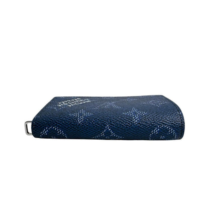 Louis Vuitton Monogram Wallet Victor Trifold Blue — view 5