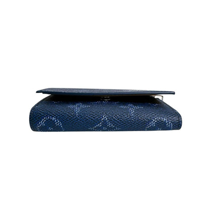 Louis Vuitton Monogram Wallet Victor Trifold Blue — view 4