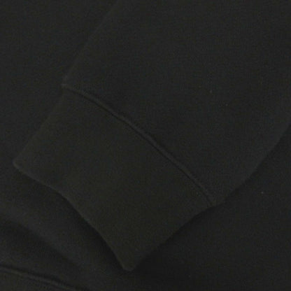 Loewe Half Zip Sweatshirt Anagram Fleece Cashmere Mix Black — view 8