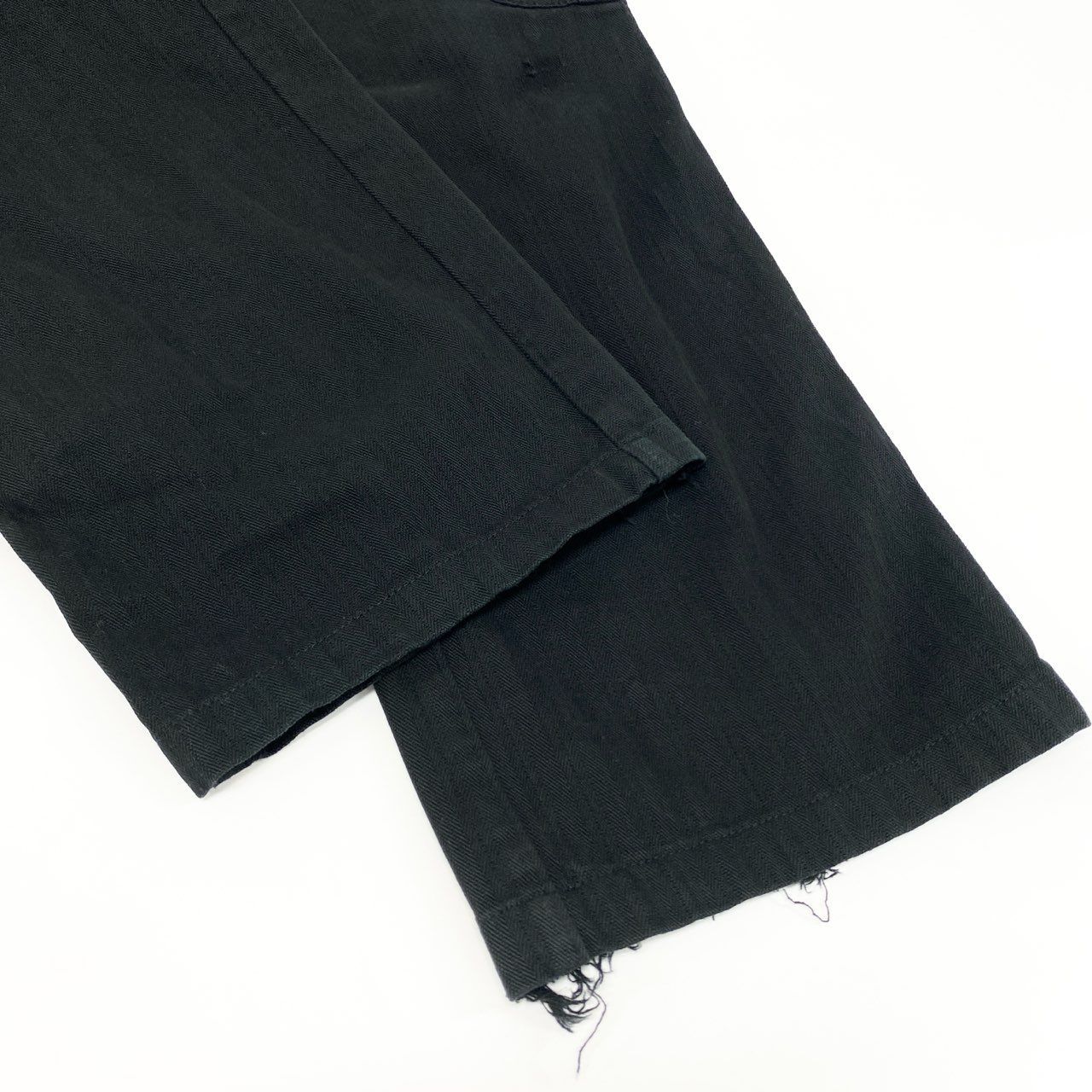 Dolce & Gabbana Multi Zip Pocket Pants Cargo Button Fly Bottom 30 44 Black — view 6