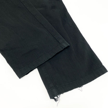Dolce & Gabbana Multi Zip Pocket Pants Cargo Button Fly Bottom 30 44 Black — view 6