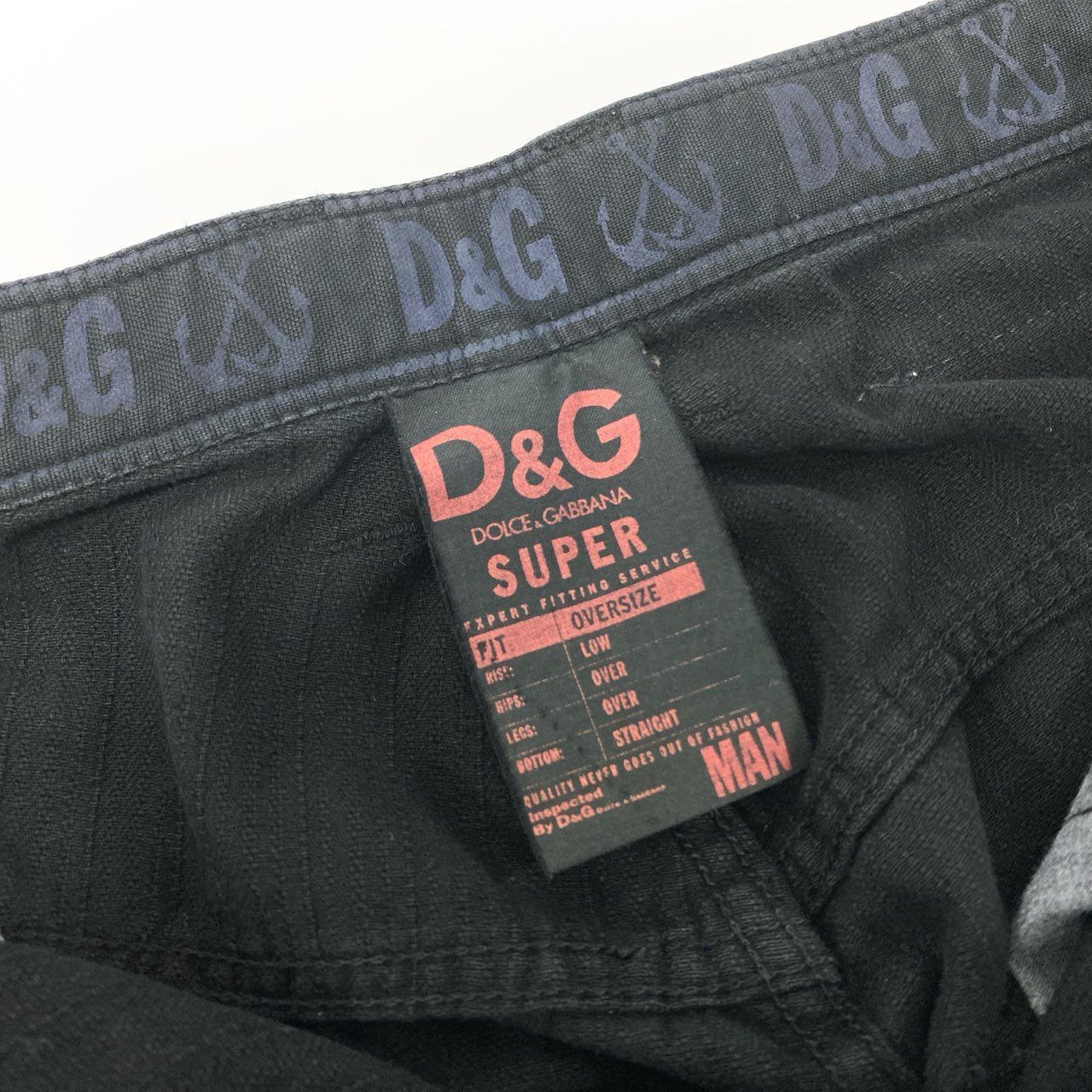 Dolce & Gabbana Multi Zip Pocket Pants Cargo Button Fly Bottom 30 44 Black — view 8