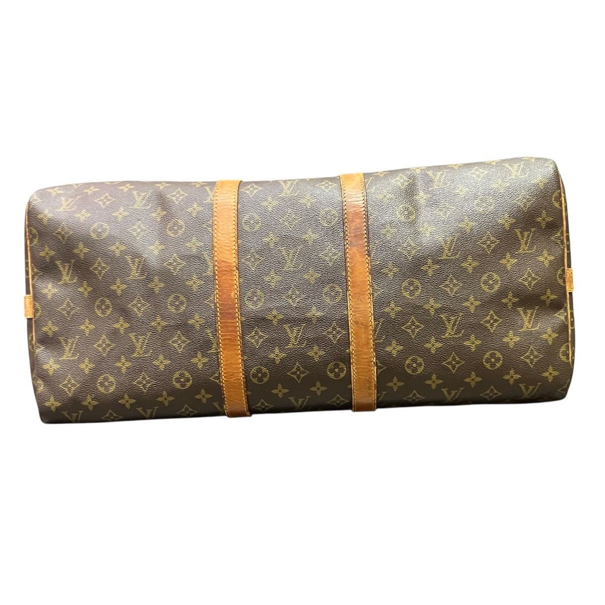 Louis Vuitton Keepall Bandouliere 55 Monogram Boston Bag Canvas — view 3