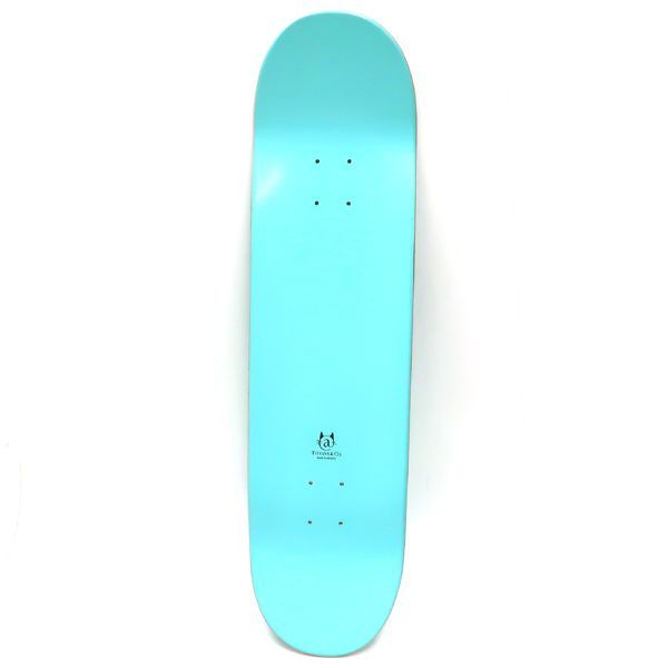 Tiffany & Co Skateboard Cat Street Art Limited American Maple Cobalt Blue — view 4