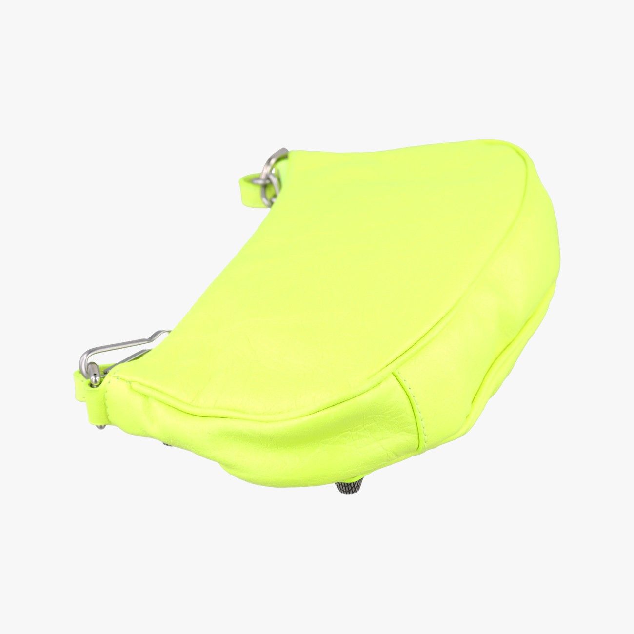 Balenciaga le Cagole Green Lambskin Messenger — view 7