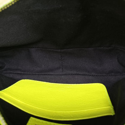 Balenciaga le Cagole Green Lambskin Messenger — view 9