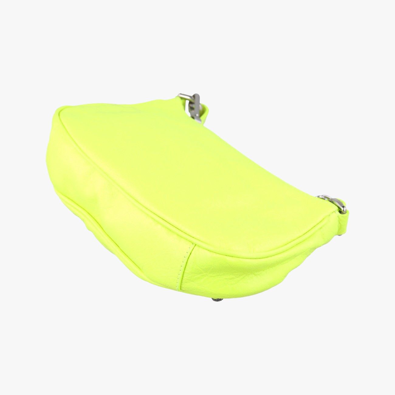 Balenciaga le Cagole Green Lambskin Messenger — view 6
