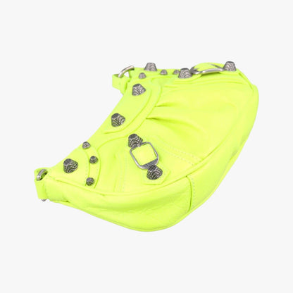 Balenciaga le Cagole Green Lambskin Messenger — view 5