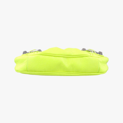 Balenciaga le Cagole Green Lambskin Messenger — view 3
