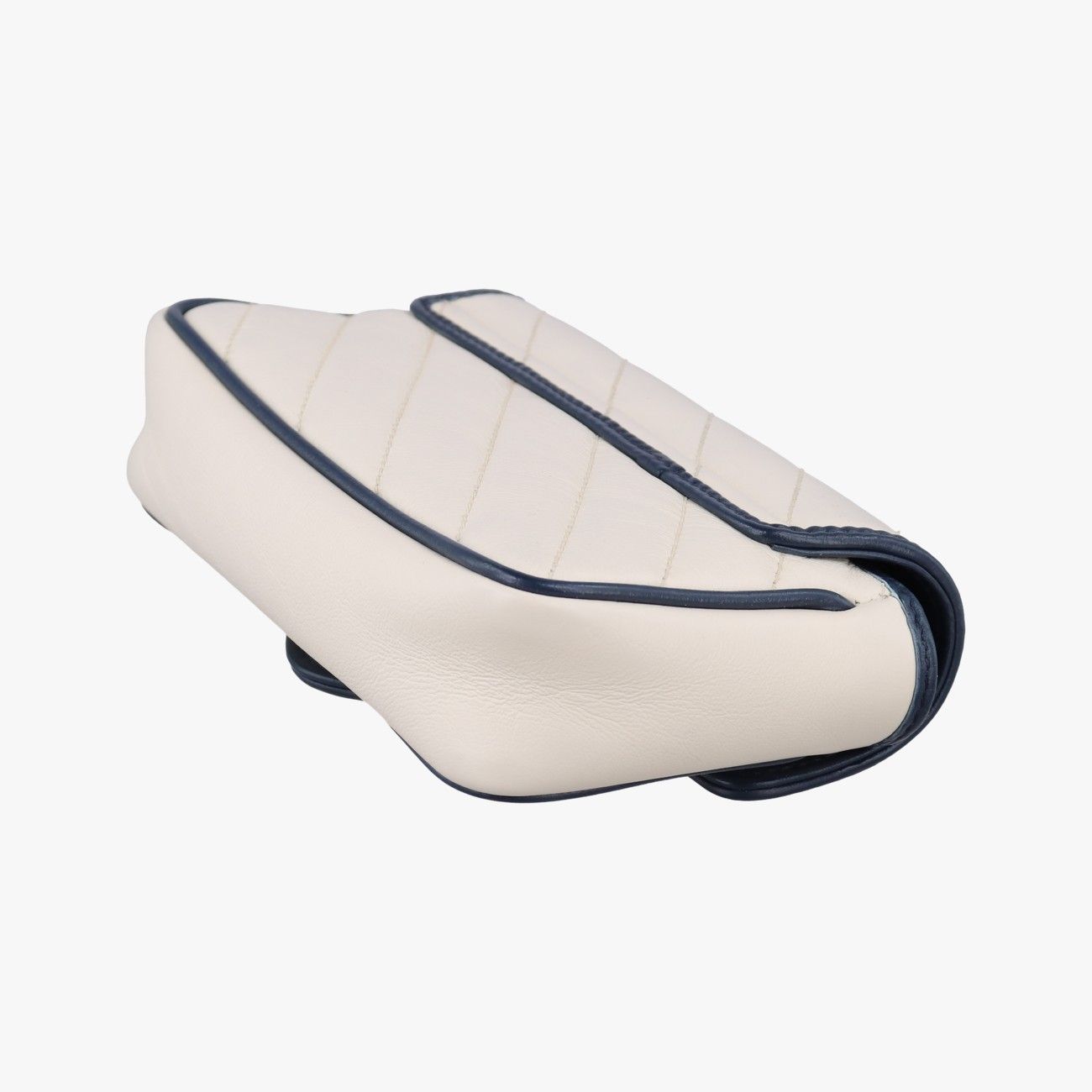 Gucci GG Marmont White Navy Leather Messenger — view 6