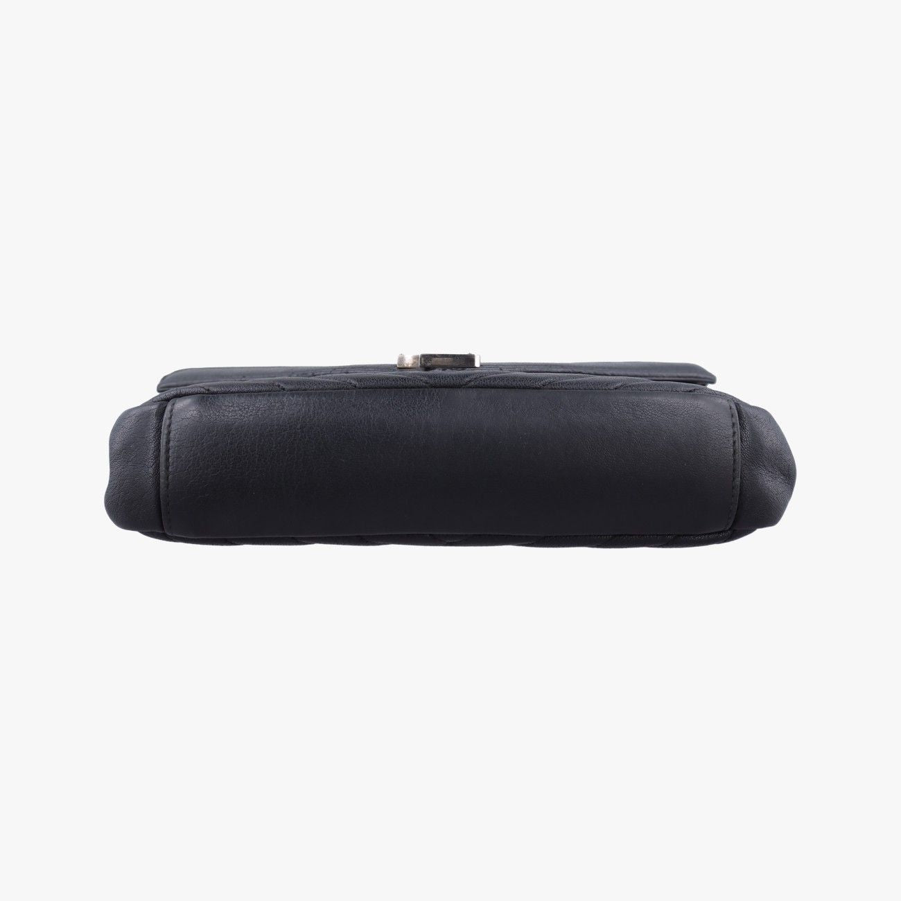Saint Laurent Yves Carre Black Leather Messenger — view 3