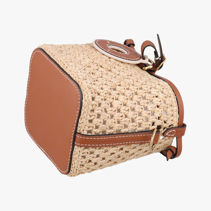 Louis Vuitton Noe Perth Beige Brown Natural Raffia — view 4