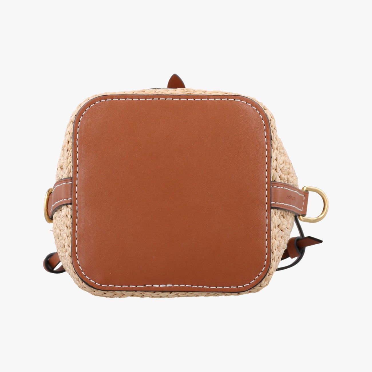 Louis Vuitton Noe Perth Beige Brown Natural Raffia — view 3