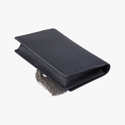Saint Laurent Yves Kate Black Leather Messenger — view 6