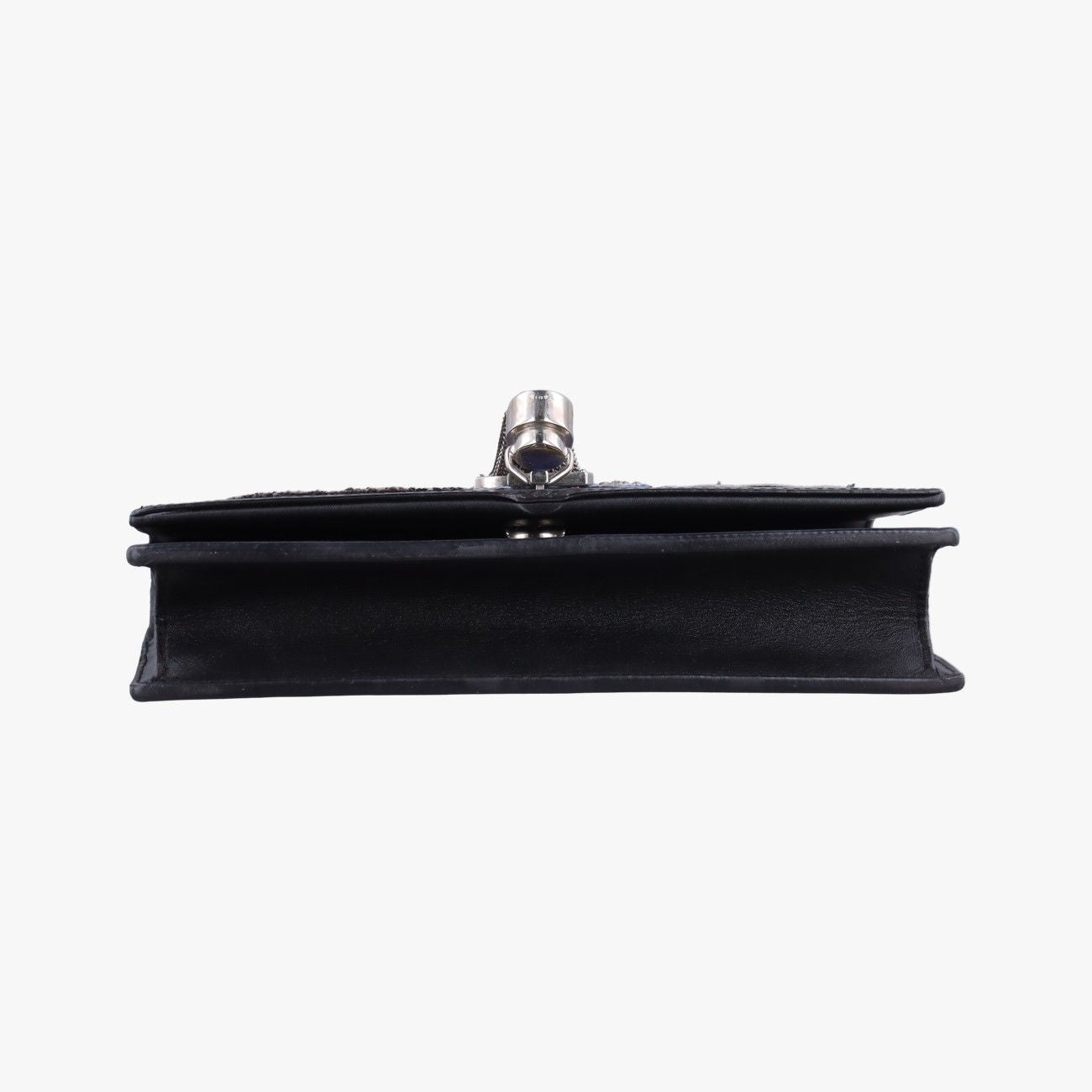 Saint Laurent Yves Kate Black Leather Messenger — view 3