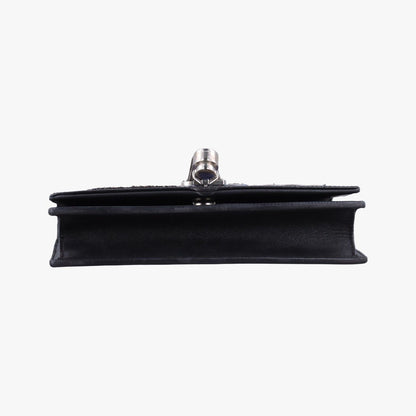 Saint Laurent Yves Kate Black Leather Messenger — view 3