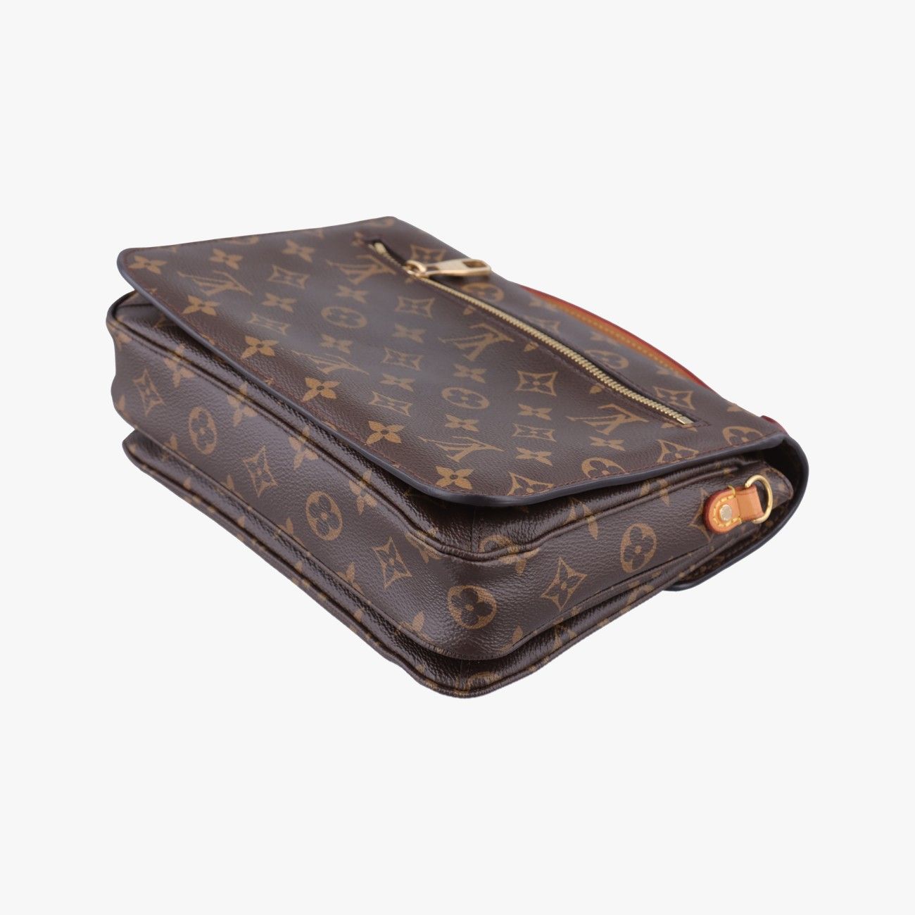 Louis Vuitton Pochette Metis MM Monogram Brown Canvas Handbag — view 6