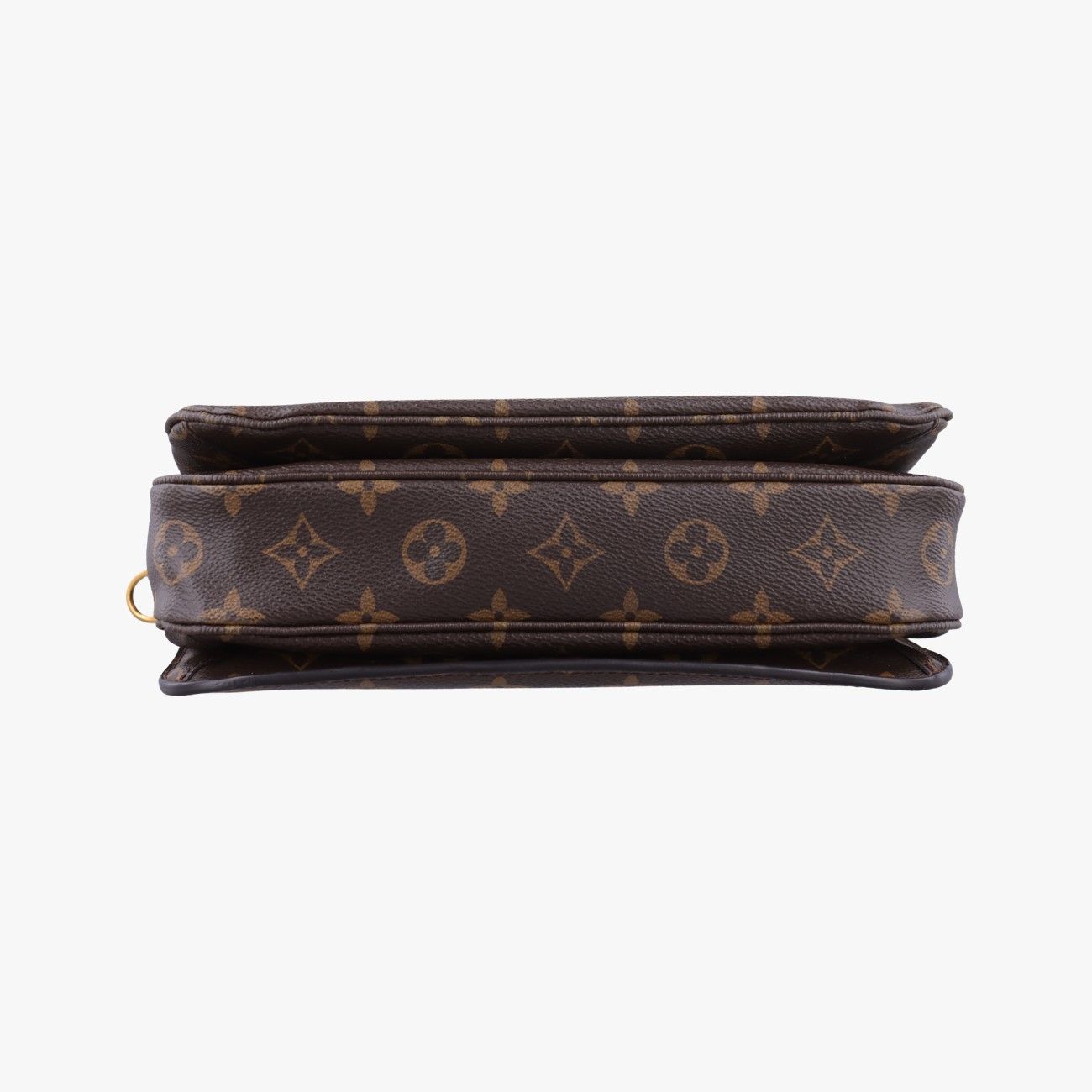 Louis Vuitton Pochette Metis MM Monogram Brown Canvas Handbag — view 3