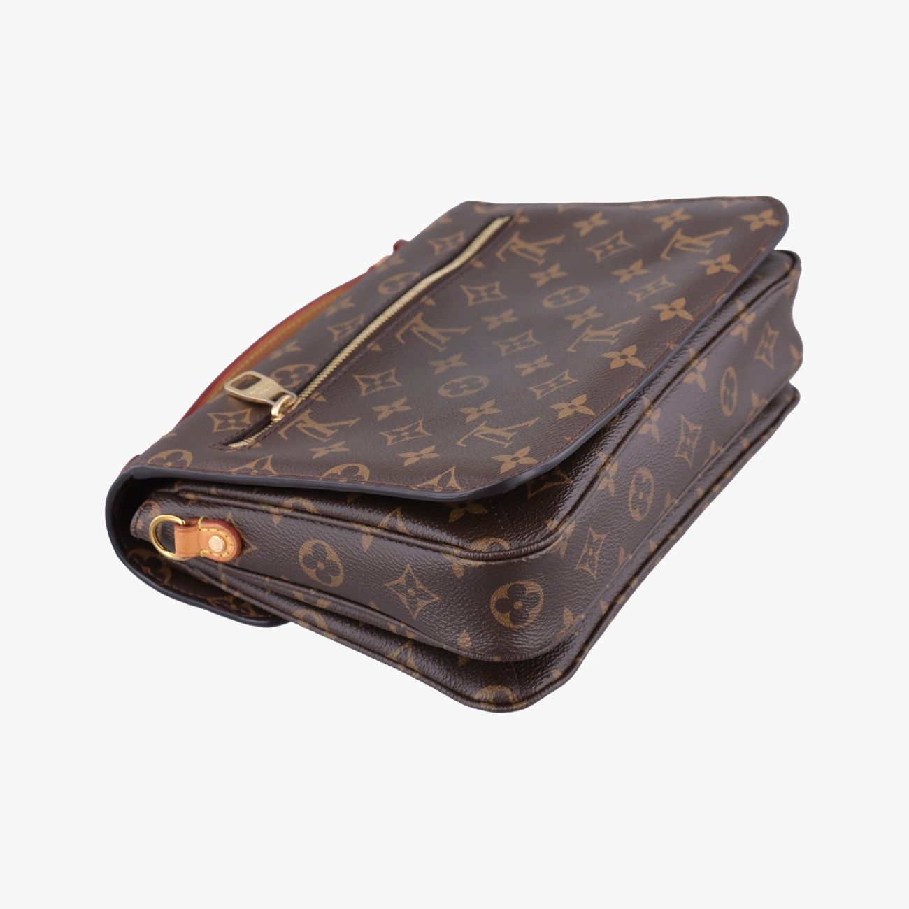 Louis Vuitton Pochette Metis MM Monogram Brown Canvas Handbag — view 7