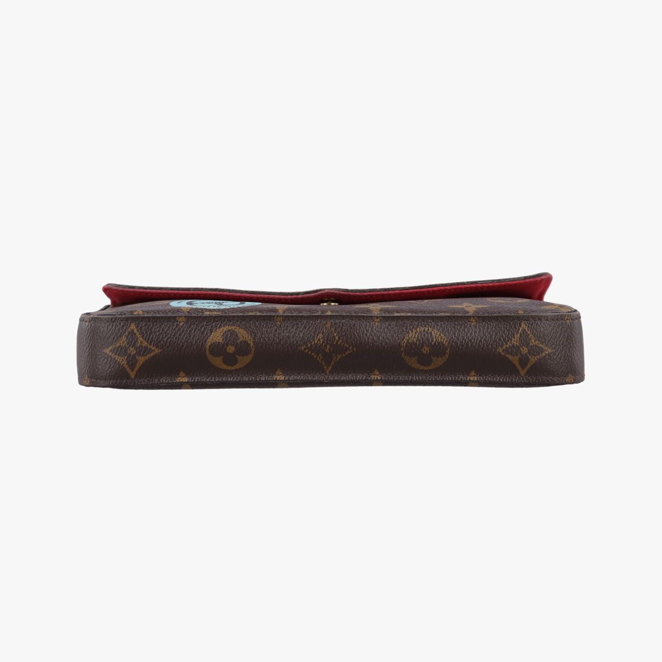 Louis Vuitton Felicity Pochette Monogram Brown Multicolor Canvas Pouch — view 3