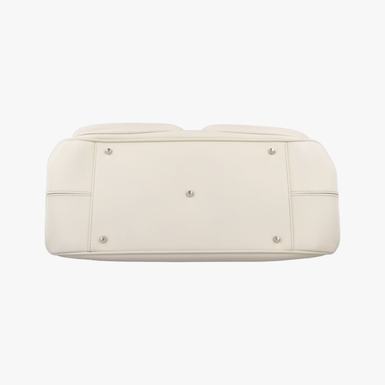 Dior Detective White Leather Handbag — view 3
