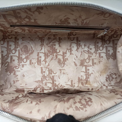 Dior Detective White Leather Handbag — view 9