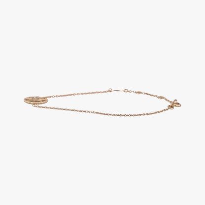 Dior Rose Des Vents Medallion Black Gold Bracelet — view 3