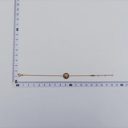 Dior Rose Des Vents Medallion Black Gold Bracelet — view 4