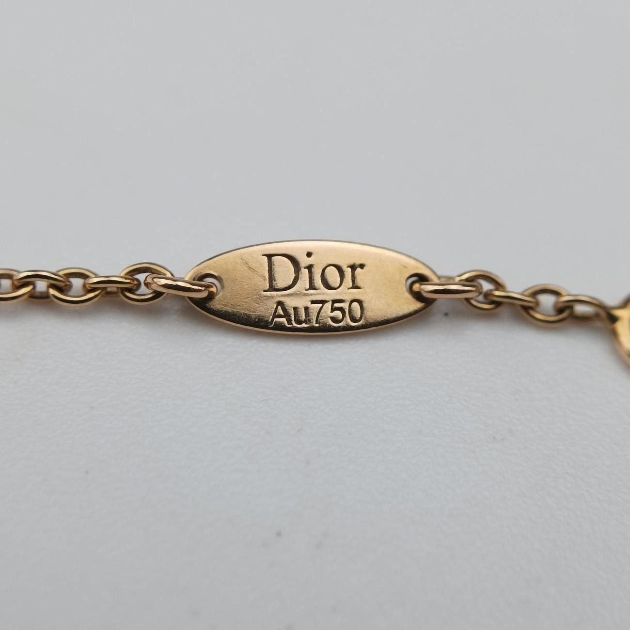 Dior Rose Des Vents Medallion Black Gold Bracelet — view 5