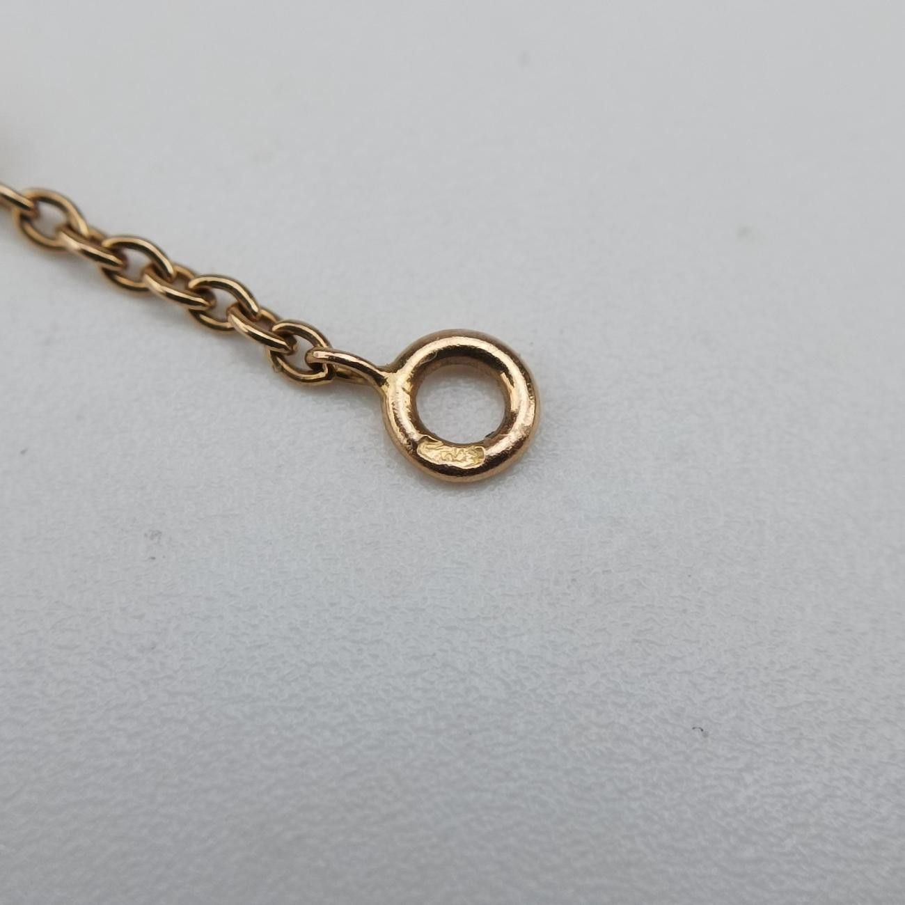 Dior Rose Des Vents Medallion Black Gold Bracelet — view 7