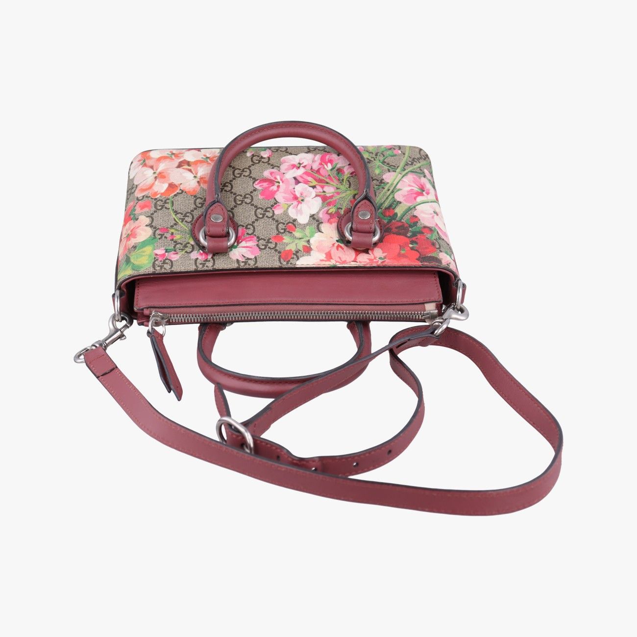 Gucci GG Blue Musu Multicolor Canvas Messenger — view 8