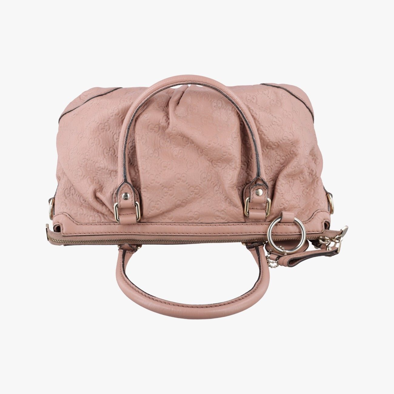 Gucci Ski Pink Leather Handbag — view 8