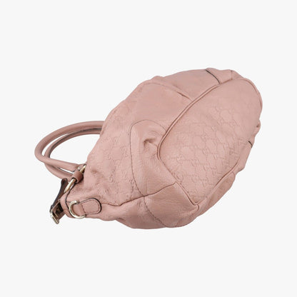 Gucci Ski Pink Leather Handbag — view 5