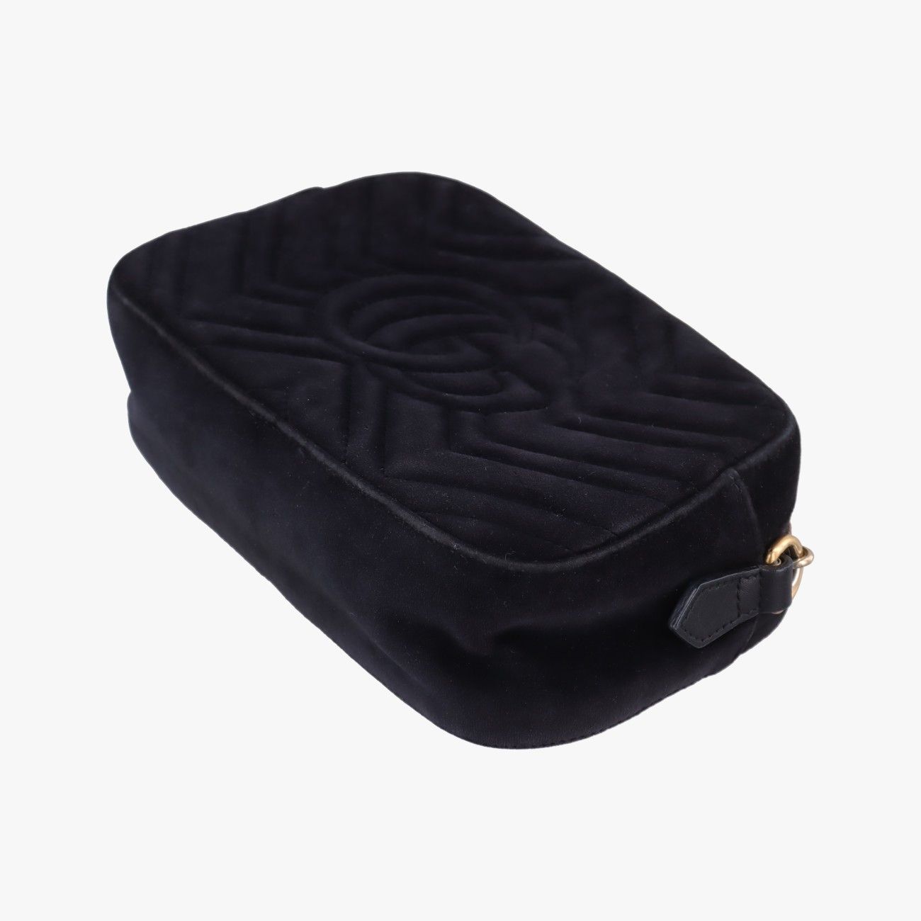 Gucci GG Marmont Black Multicolor Velour Messenger — view 6