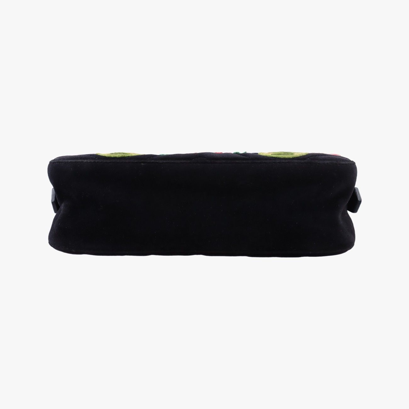 Gucci GG Marmont Black Multicolor Velour Messenger — view 3