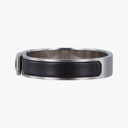 Hermes Jet Silver Black Bracelet — view 3