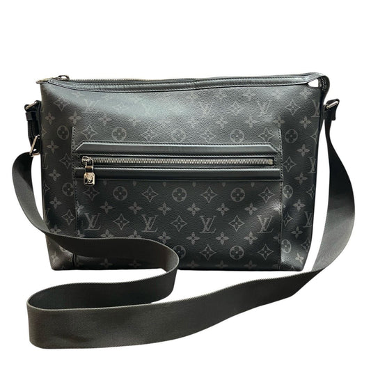 Louis Vuitton Odysse Messenger PM Monogram Eclipse Shoulder Bag Canvas