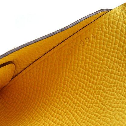 Hermes Calvi Duo Card Case Coin Epsom John Mango — view 5