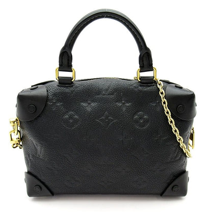 Louis Vuitton Petite Malle Souple Empreinte Shoulder Bag Noir — view 4