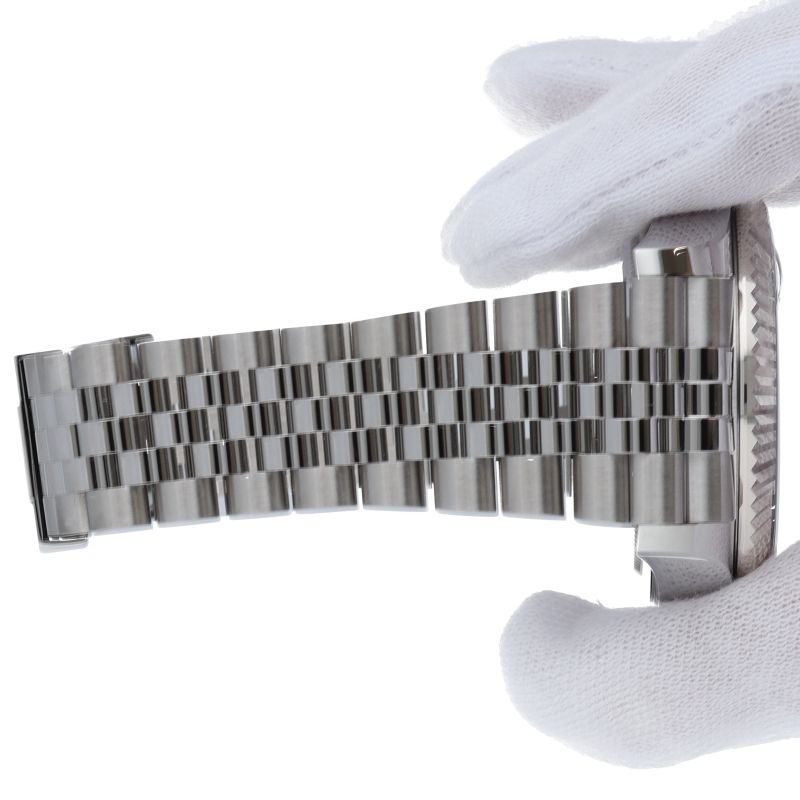 Rolex Sky Dweller Watch Jubilee Blue Box 18k White Gold SS Beauty — view 7