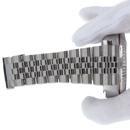 Rolex Sky Dweller Watch Jubilee Blue Box 18k White Gold SS Beauty — view 7