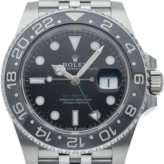 Rolex GMT Master 2 Watch Box SS Black