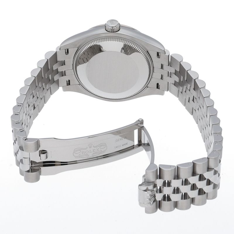 Rolex Datejust 31 Boys Watch Jubilee Diamond Box 18k White Gold SS — view 5