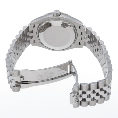 Rolex Datejust 31 Boys Watch Jubilee Diamond Box 18k White Gold SS — view 5
