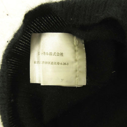Chanel Cashmere Knit Camisole CC Logo Black — view 7