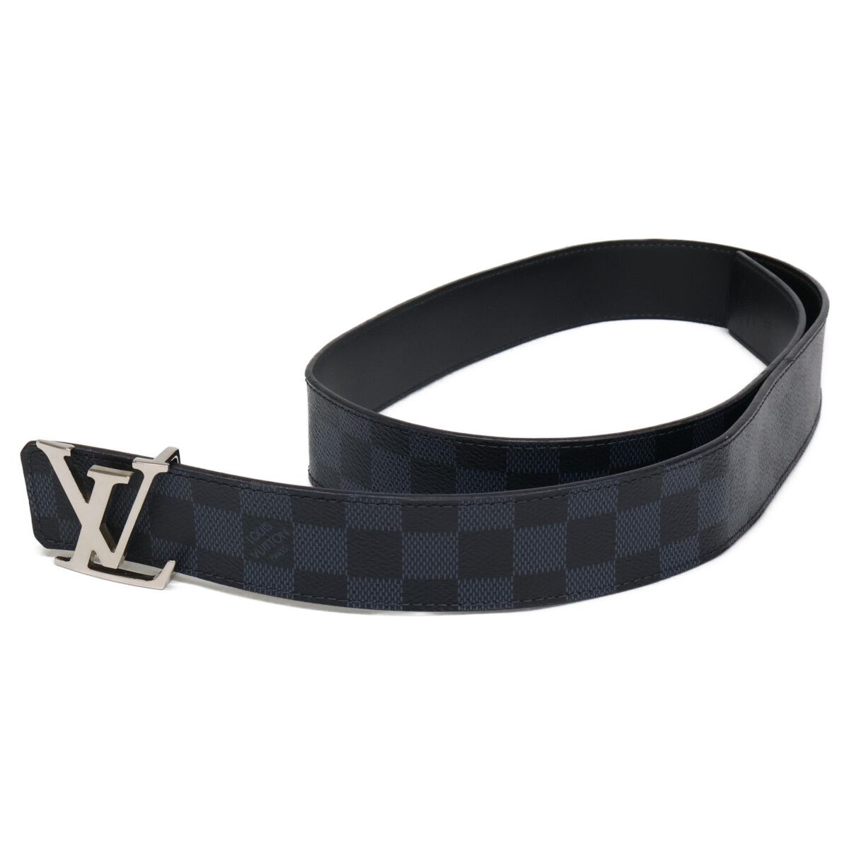 Louis Vuitton Navy Damier Cobalt Ceinture Belt 100 40 — view 3