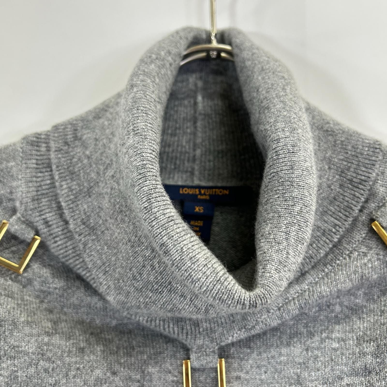 Louis Vuitton Tl8 D Ring Turtleneck Knit Sweater XS — view 6